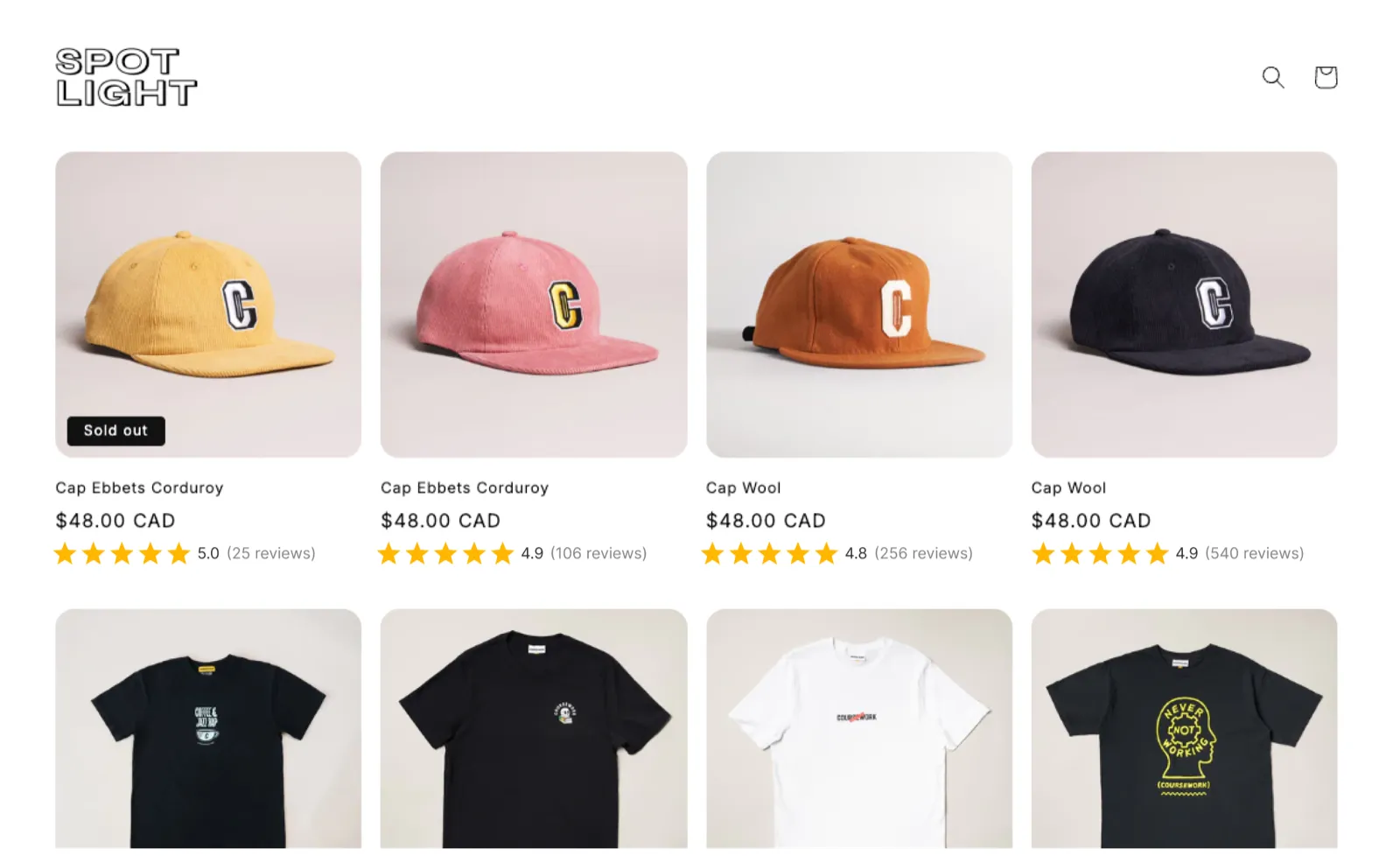 TrustShop widget showcase 1