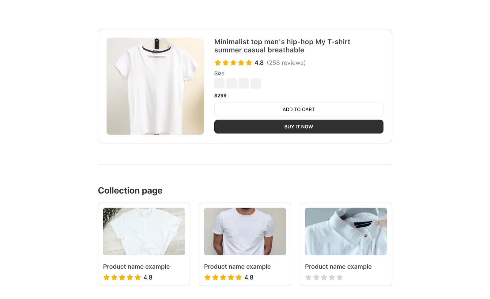 TrustShop widget showcase 5