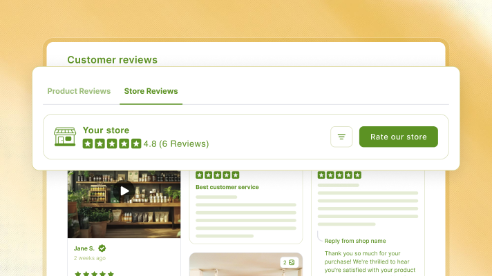 TrustShop 4.7: Reinforce Brand Trust with Store Reviews