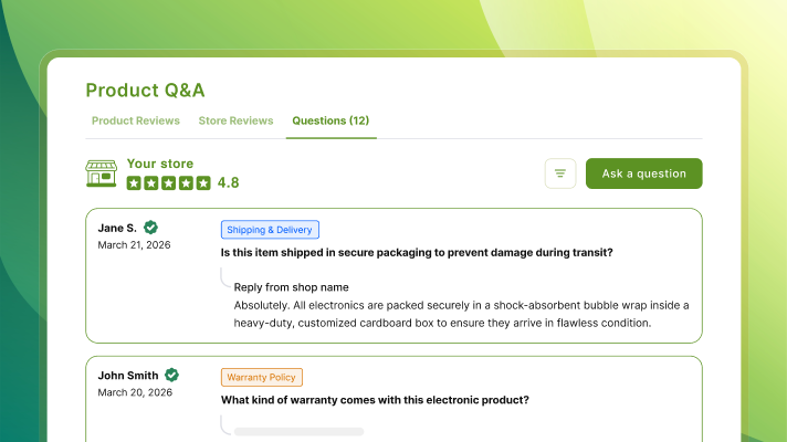 TrustShop 4.9: Drive Conversions with Product Q&A